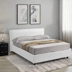 Letto singolo Atrelmo, Con materasso Cm 80x200 incluso,<Dmora Best