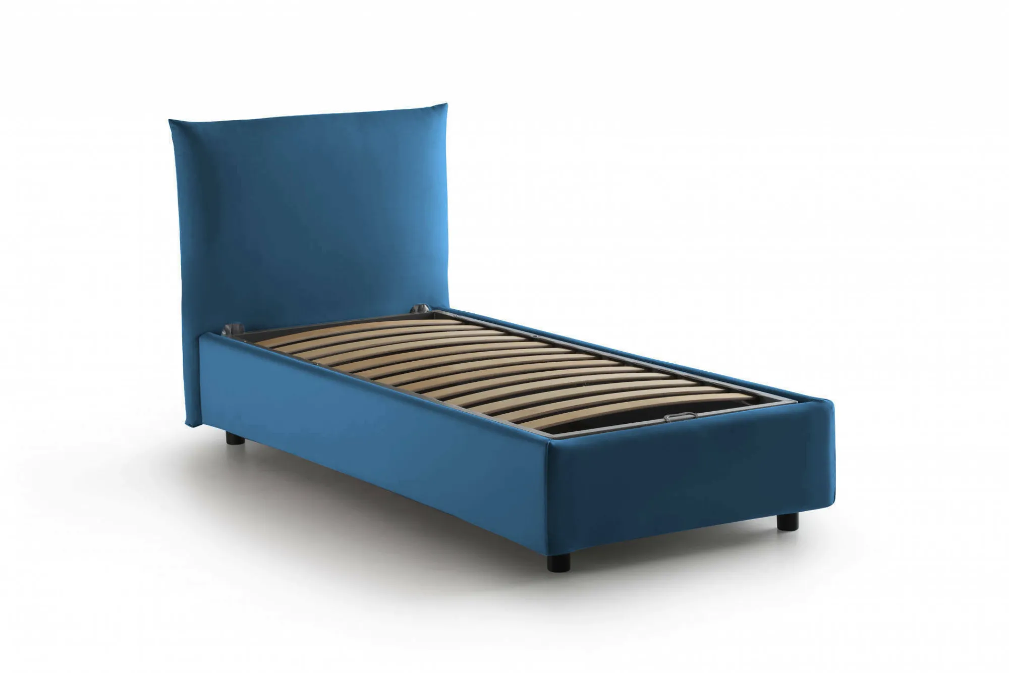 Letto singolo Azeglio, con materasso Cm 80x190 incluso,<Dmora Clearance