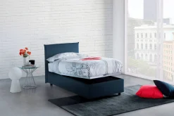 Letto singolo Boudicca, con materasso Cm 80x200 incluso,<Dmora Flash Sale
