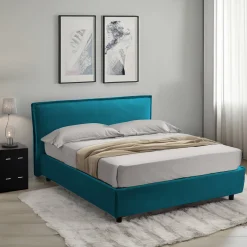 Letto singolo Brusson, Adatto a materasso Cm 80x190,<Dmora Cheap