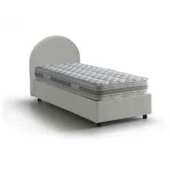 Letto singolo Cirilla, con materasso Cm 80x190 incluso,<Dmora Cheap