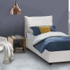 Letto singolo Delhi, con materasso Cm 80x200 incluso,<Dmora New