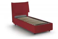 Letto singolo Dmangone, con materasso Cm 80x190 incluso,<Dmora Fashion