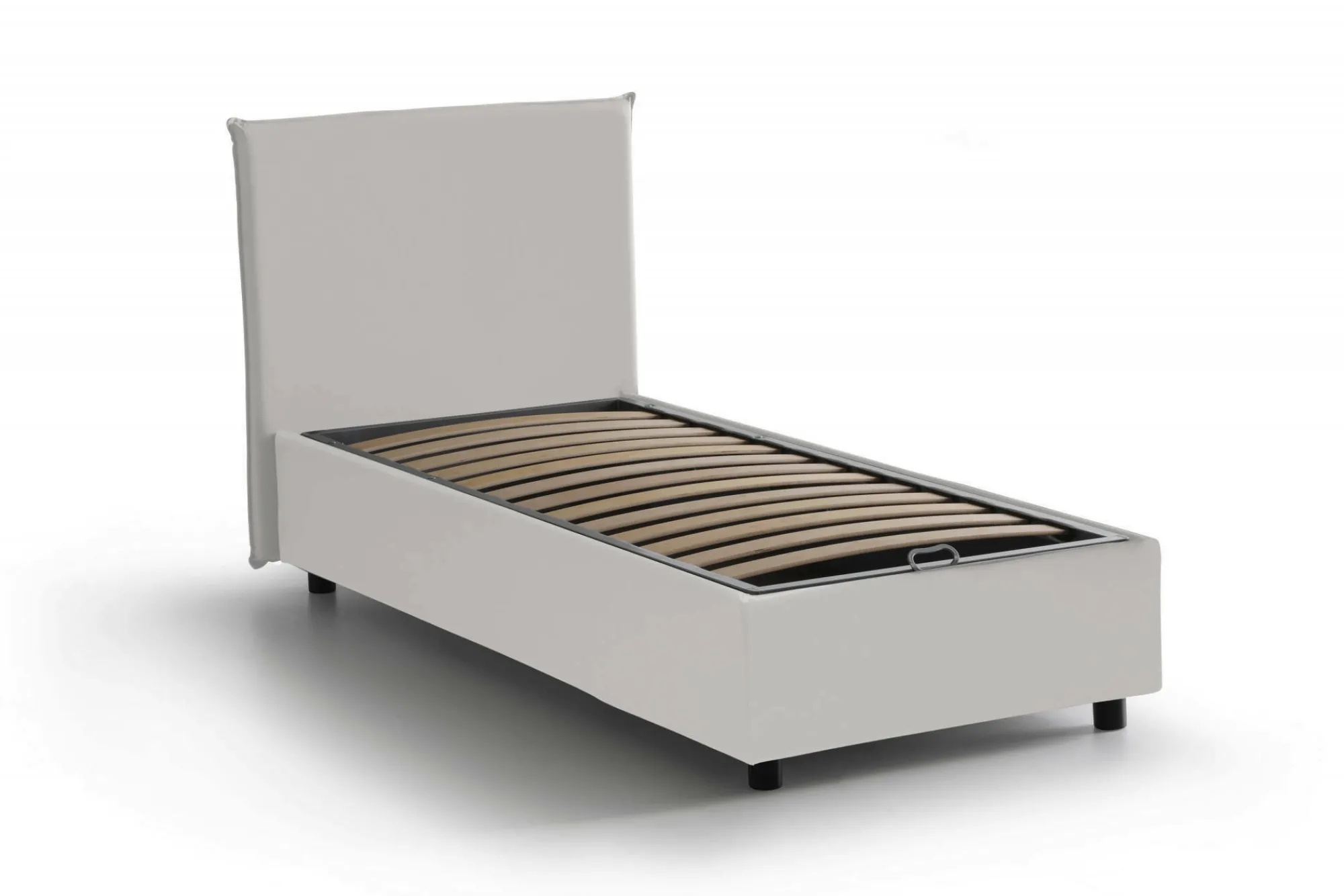 Letto singolo Domnitor, con materasso Cm 80x200 incluso,<Dmora Hot
