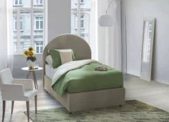 Letto singolo Fedra, adatto per materasso Cm 80x190,<Dmora Fashion