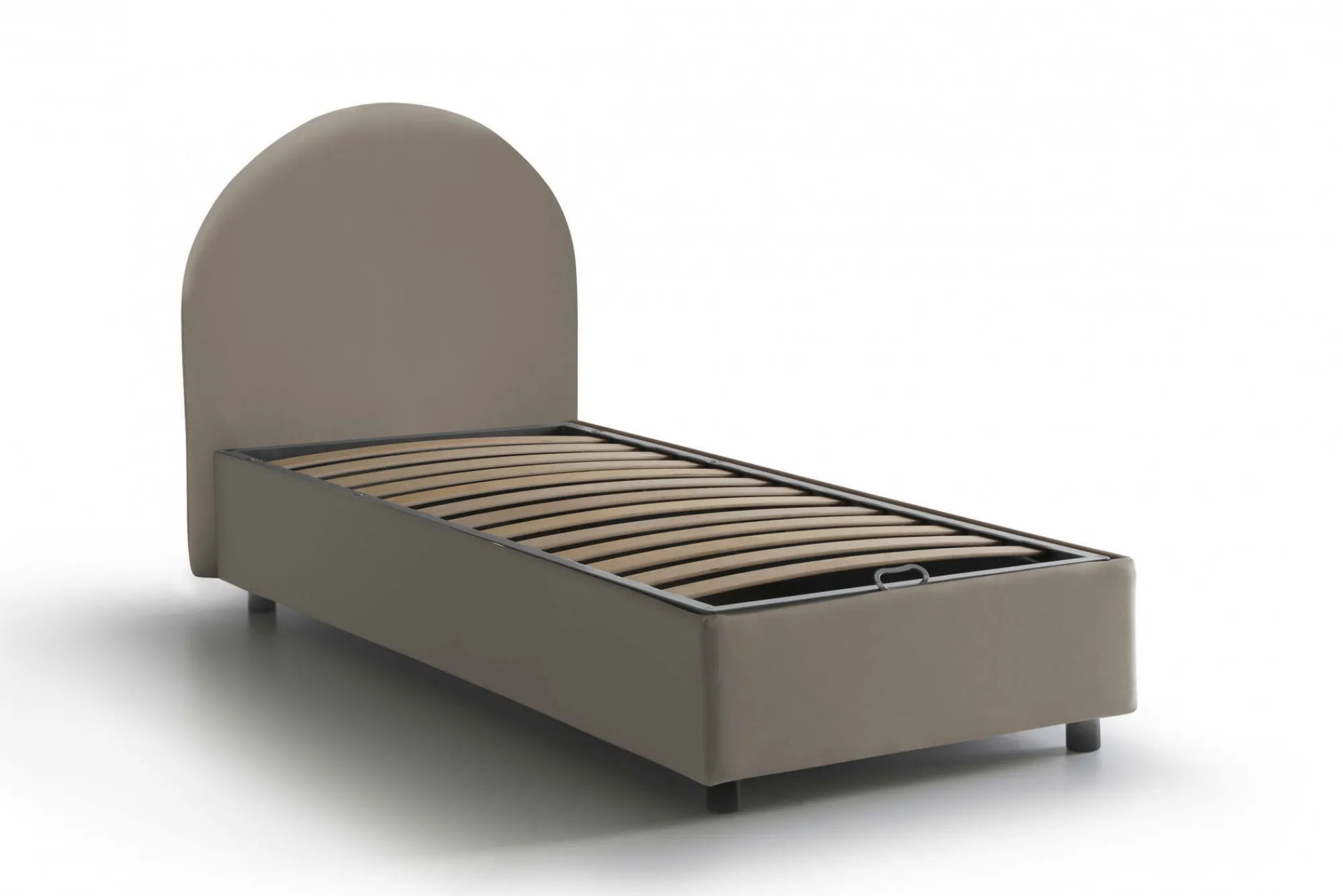 Letto singolo Fedra, adatto per materasso Cm 80x190,<Dmora Fashion