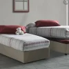 Letto singolo Nantine, con materasso Cm 90x190 incluso,<Dmora Shop