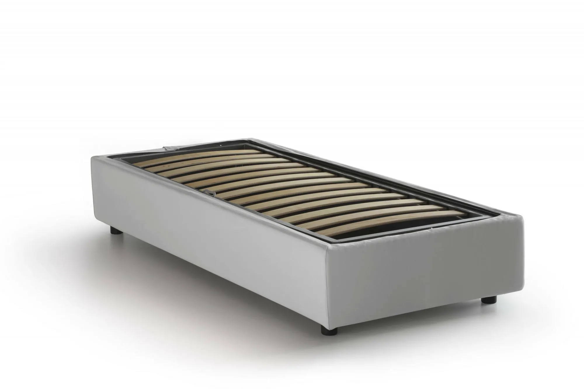 Letto singolo Richilde, con materasso Cm 90x200 incluso,<Dmora Cheap