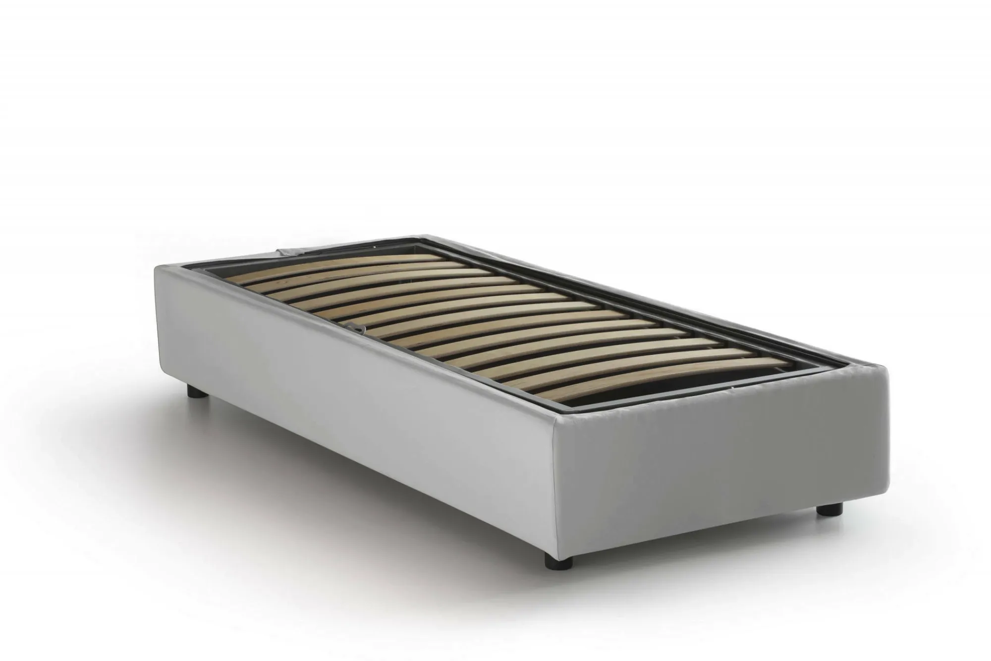 Letto singolo Richilde, con materasso Cm 90x200 incluso,<Dmora Cheap