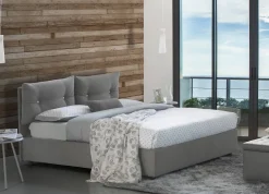 Letto singolo Sabazia, con materasso Cm 80x190 incluso,<Dmora Store