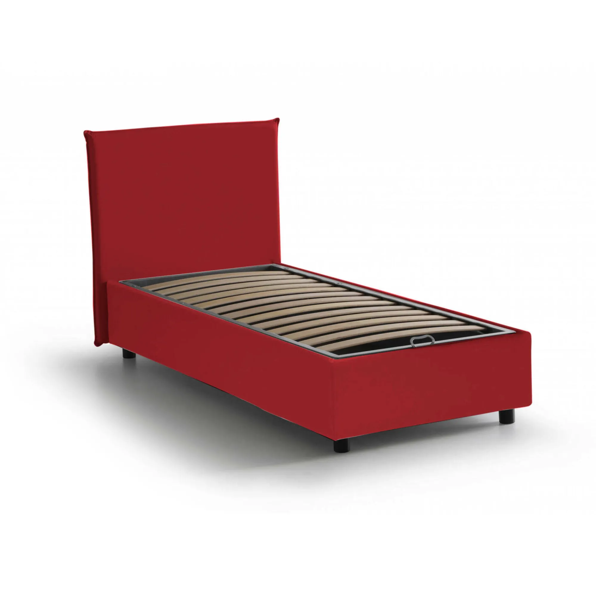 Letto singolo Shana, adatto per materasso Cm 80x200,<Dmora Best