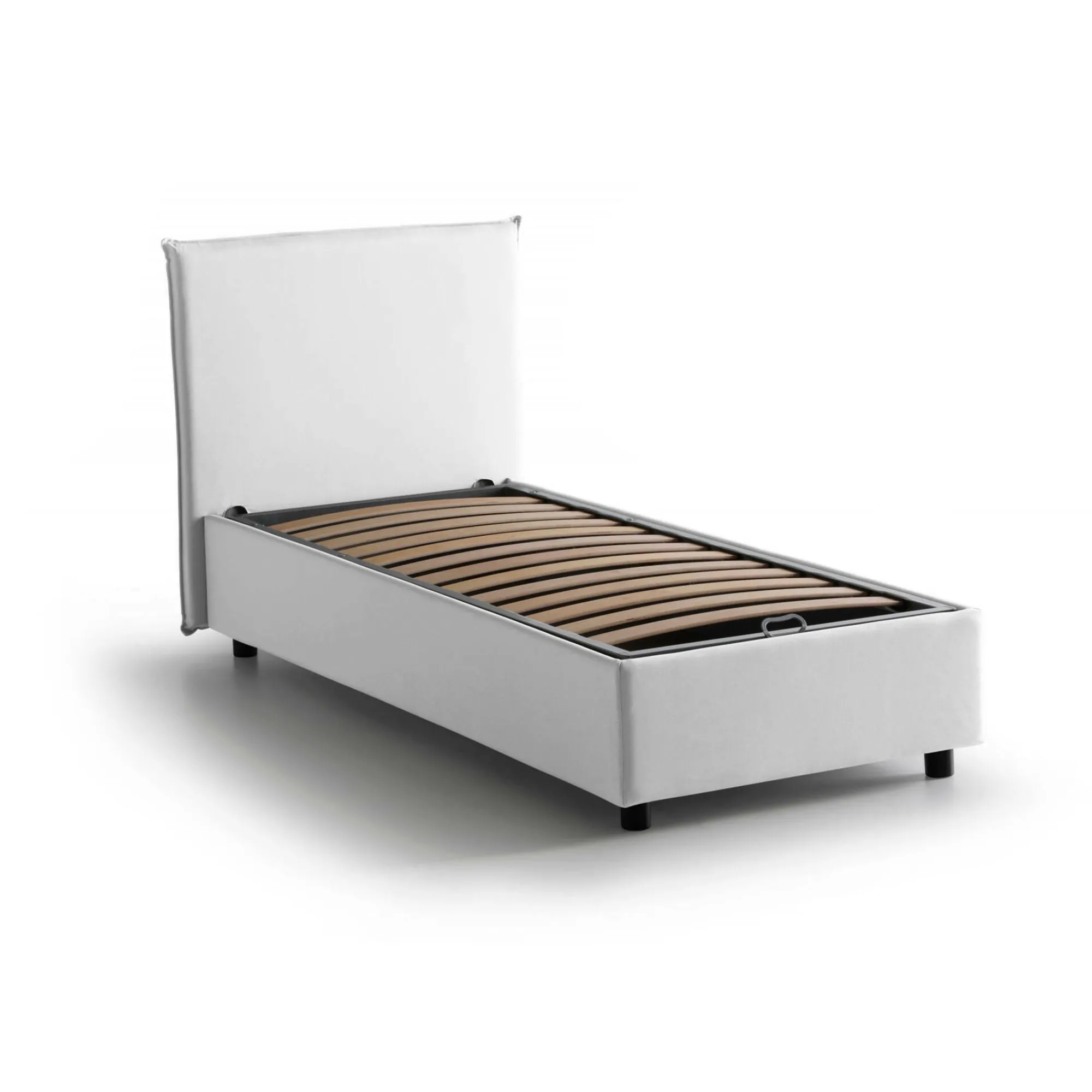 Letto singolo Shana, adatto per materasso Cm 80x200,<Dmora New