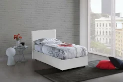 Letto singolo Tashkent, con materasso Cm 80x190 incluso,<Dmora Best Sale