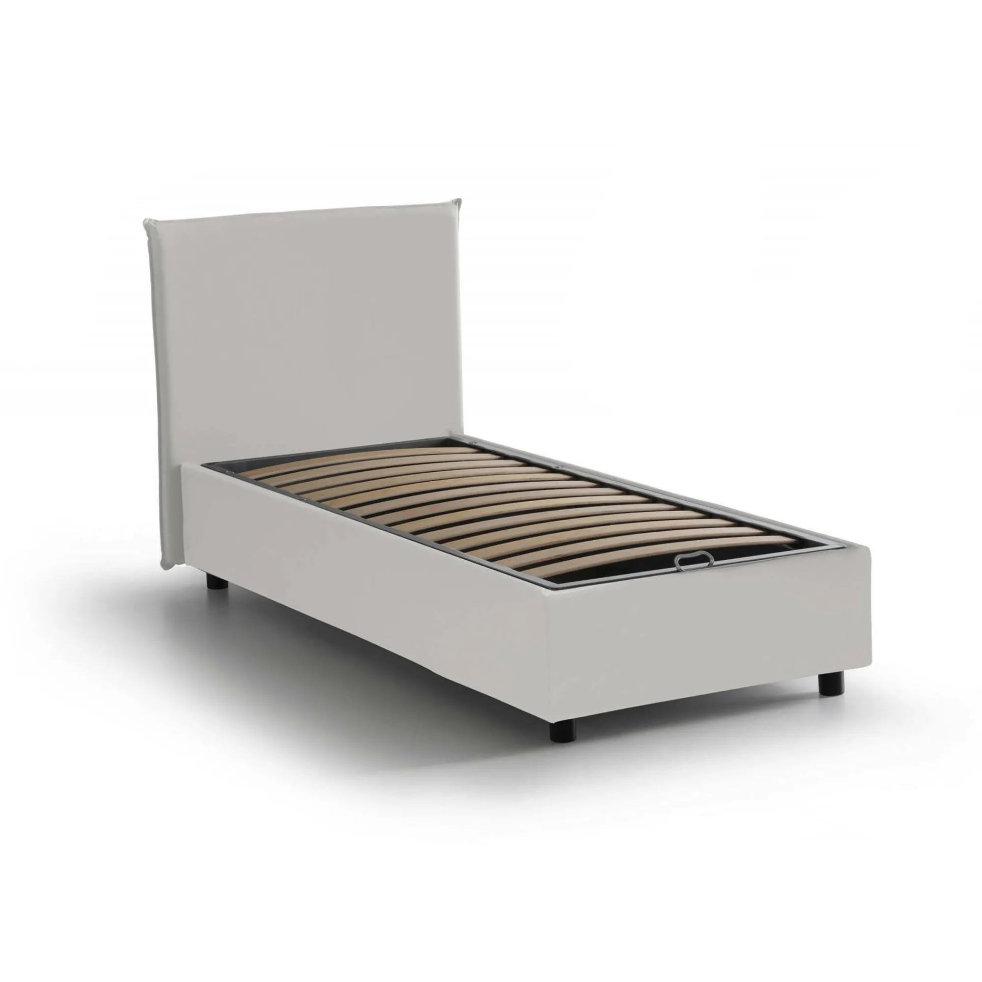 Letto singolo UmmHakim, adatto per materasso Cm 90x190,<Dmora Best Sale