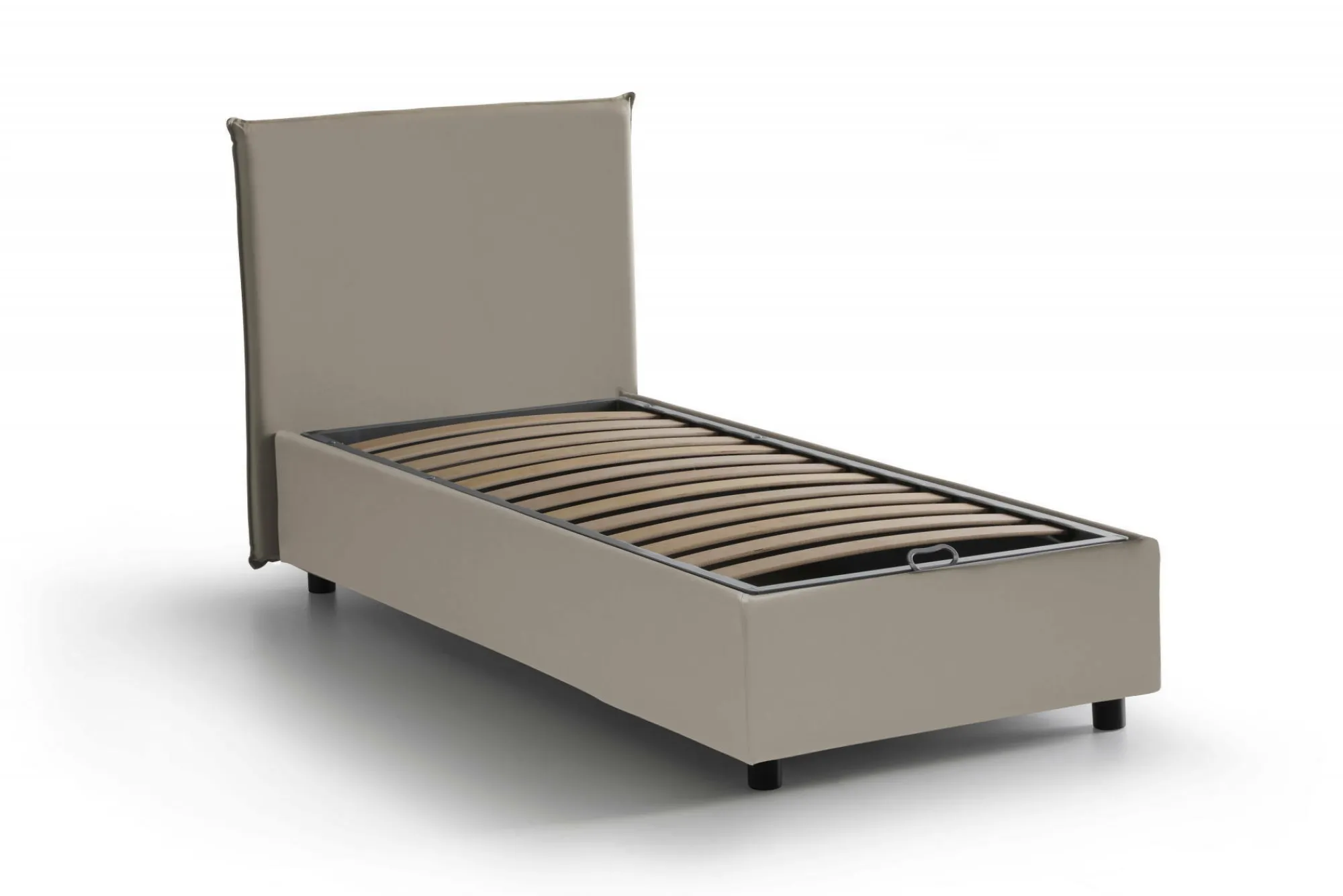 Letto singolo UmmHakim, adatto per materasso Cm 90x190,<Dmora Online
