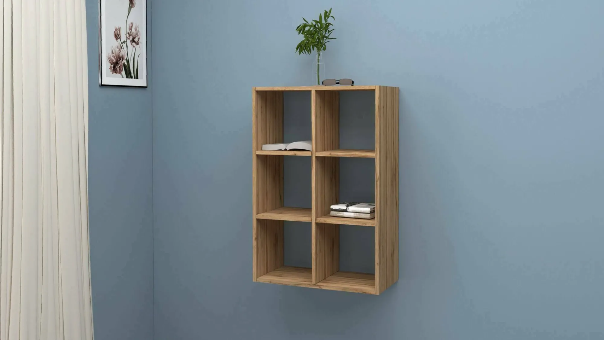 Libreria Acquaro, , cm 60x25h90<Dmora Best Sale
