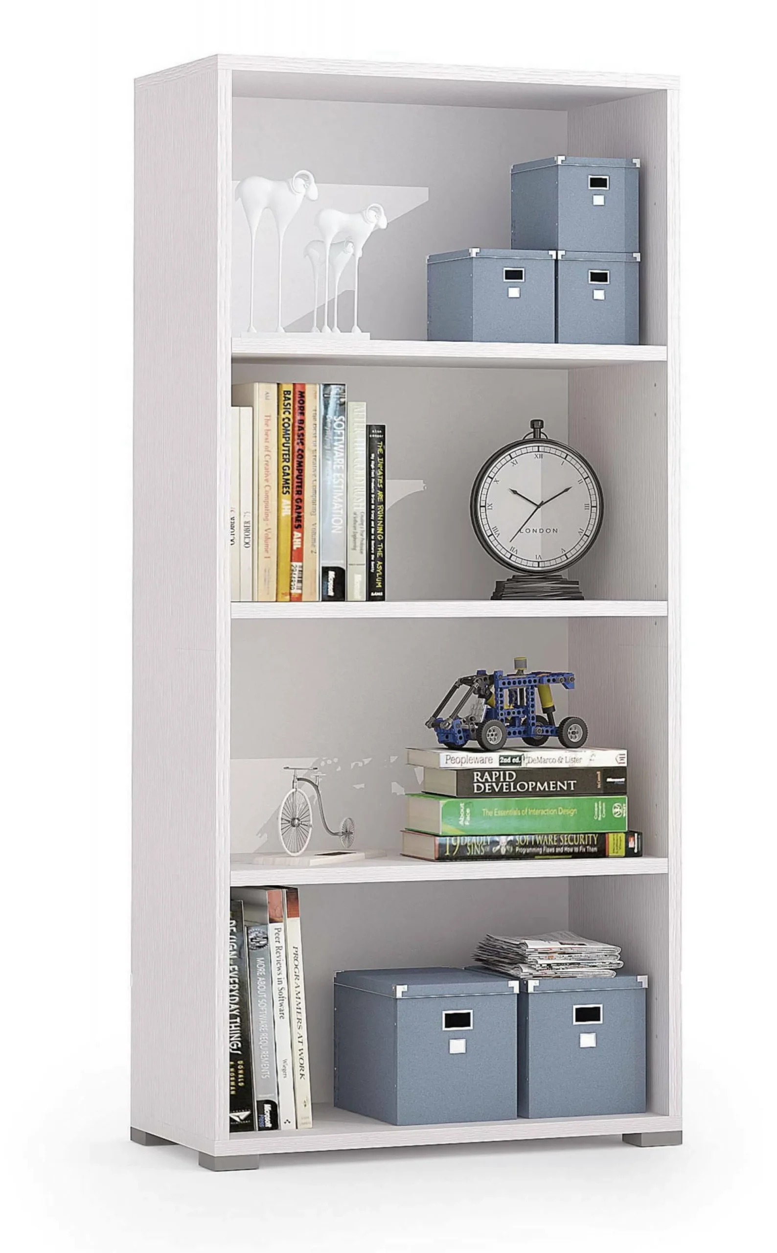 Libreria Aky, 60x30h130 cm,<Dmora Shop