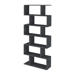 Libreria Alowha, cm 80x25h192,<Dmora Cheap