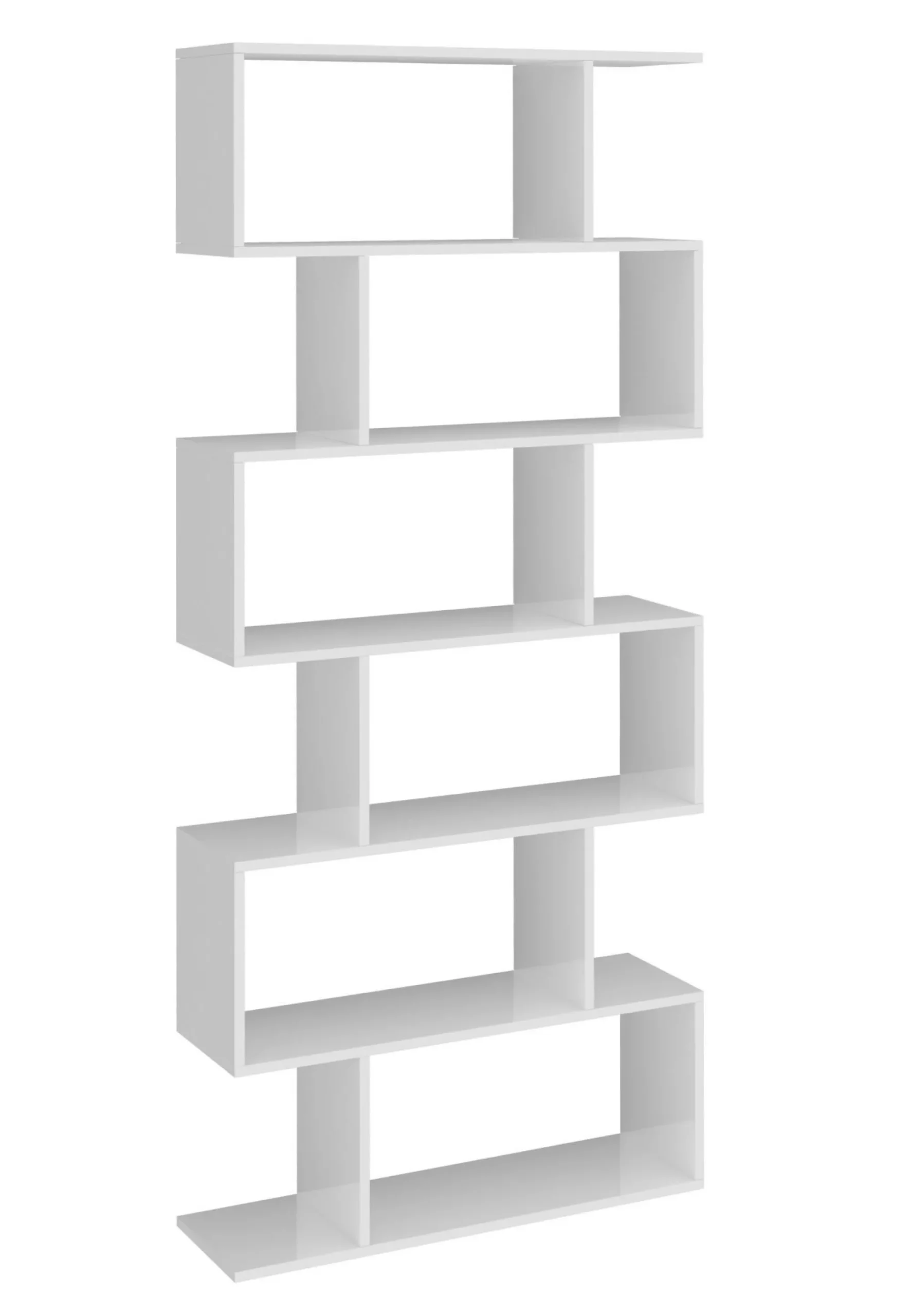 Libreria Alowha, cm 80x25h192,<Dmora Cheap