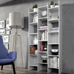 Libreria Areca, 96x29h192 cm,<Dmora Cheap