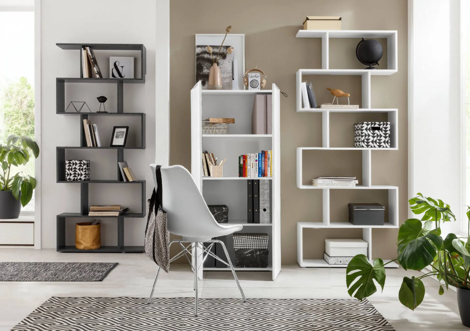 Libreria Donatella, 70x35h140 cm,<Dmora Store