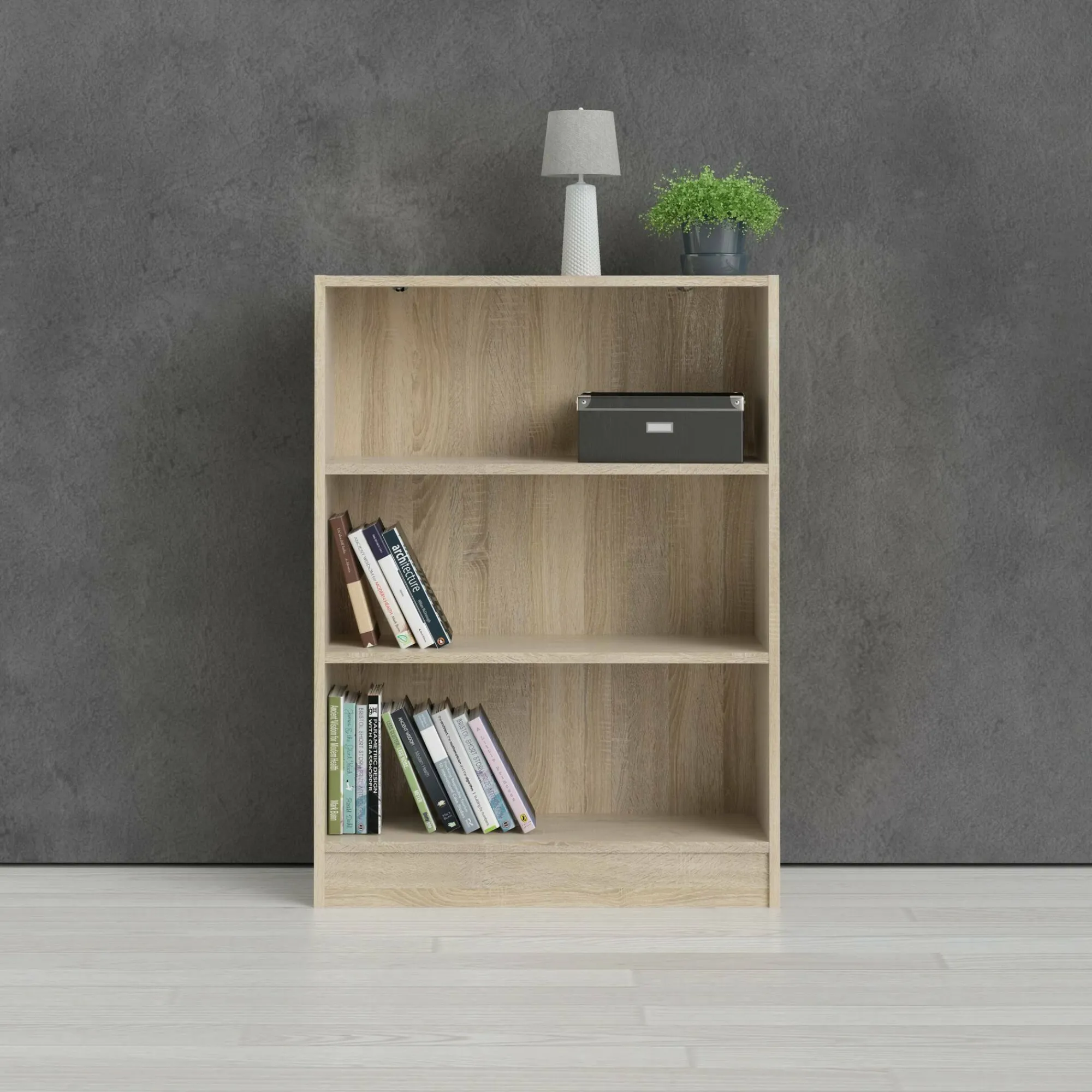 Libreria Droman, 79x27 h107 cm,<Dmora Hot
