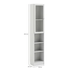 Libreria Dsitu, 28x41 h203 cm,<Dmora New