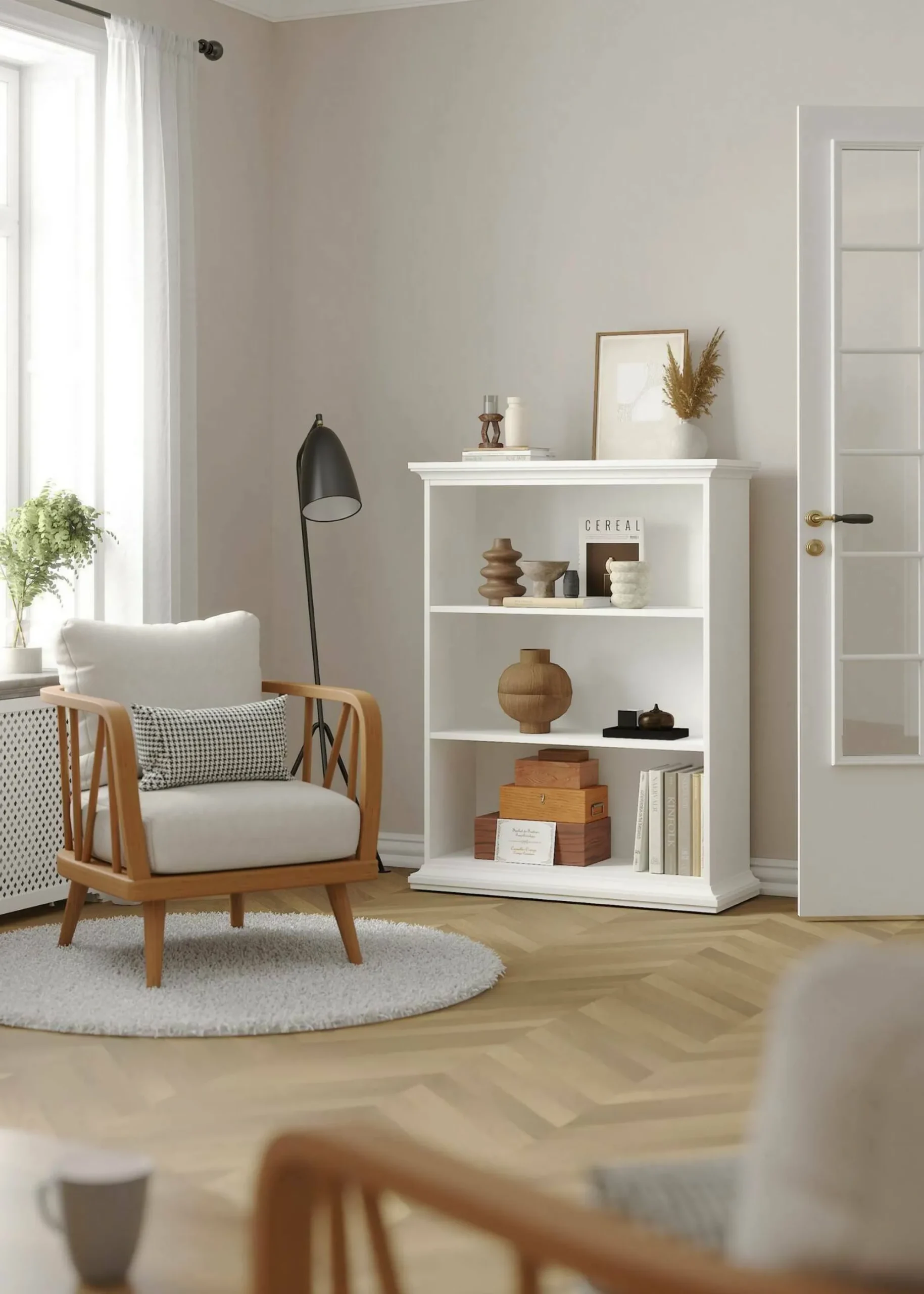 Libreria Dstellon, 37x96 h126 cm,<Dmora Sale