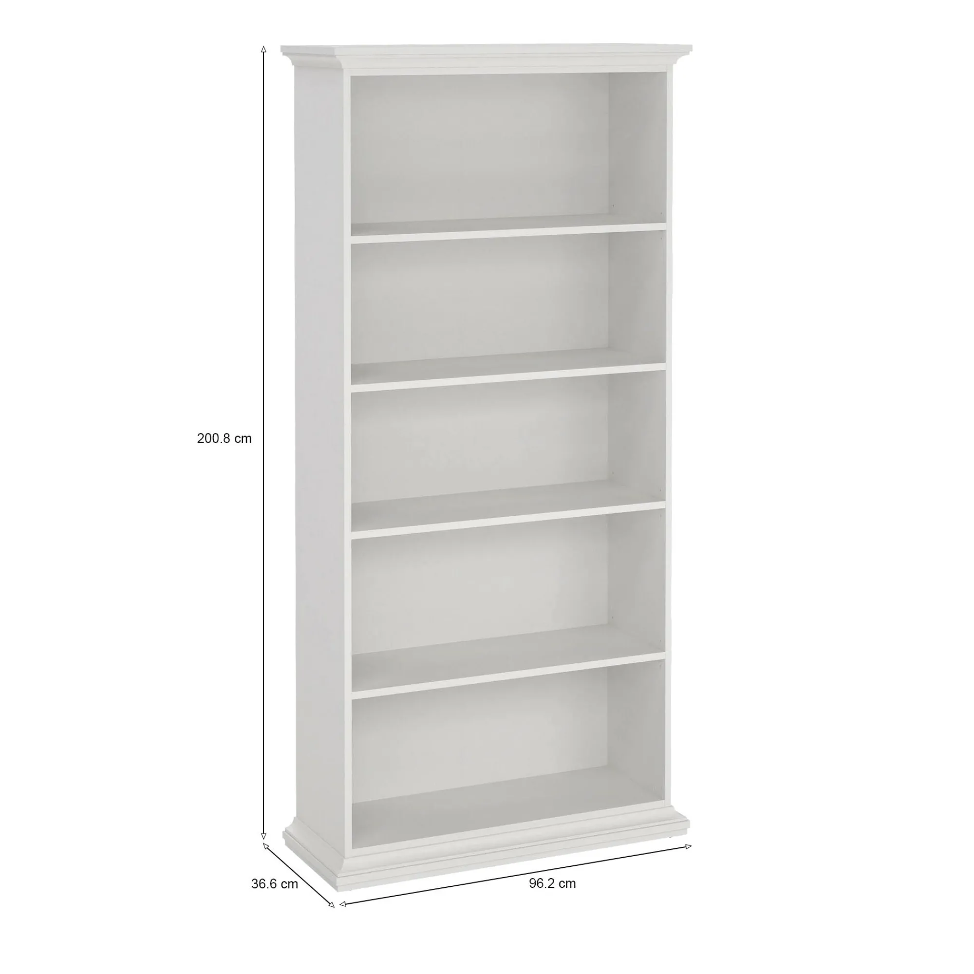 Libreria Dtaran, 96x37 h201 cm,<Dmora Cheap