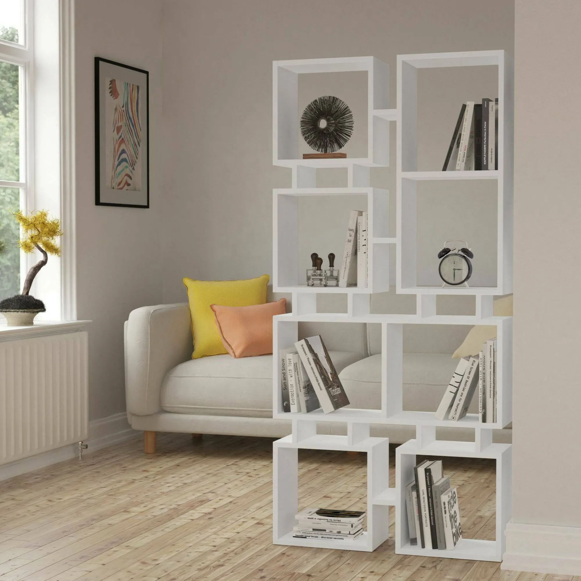Libreria Erin, 79x24 h167 cm,<Dmora Outlet