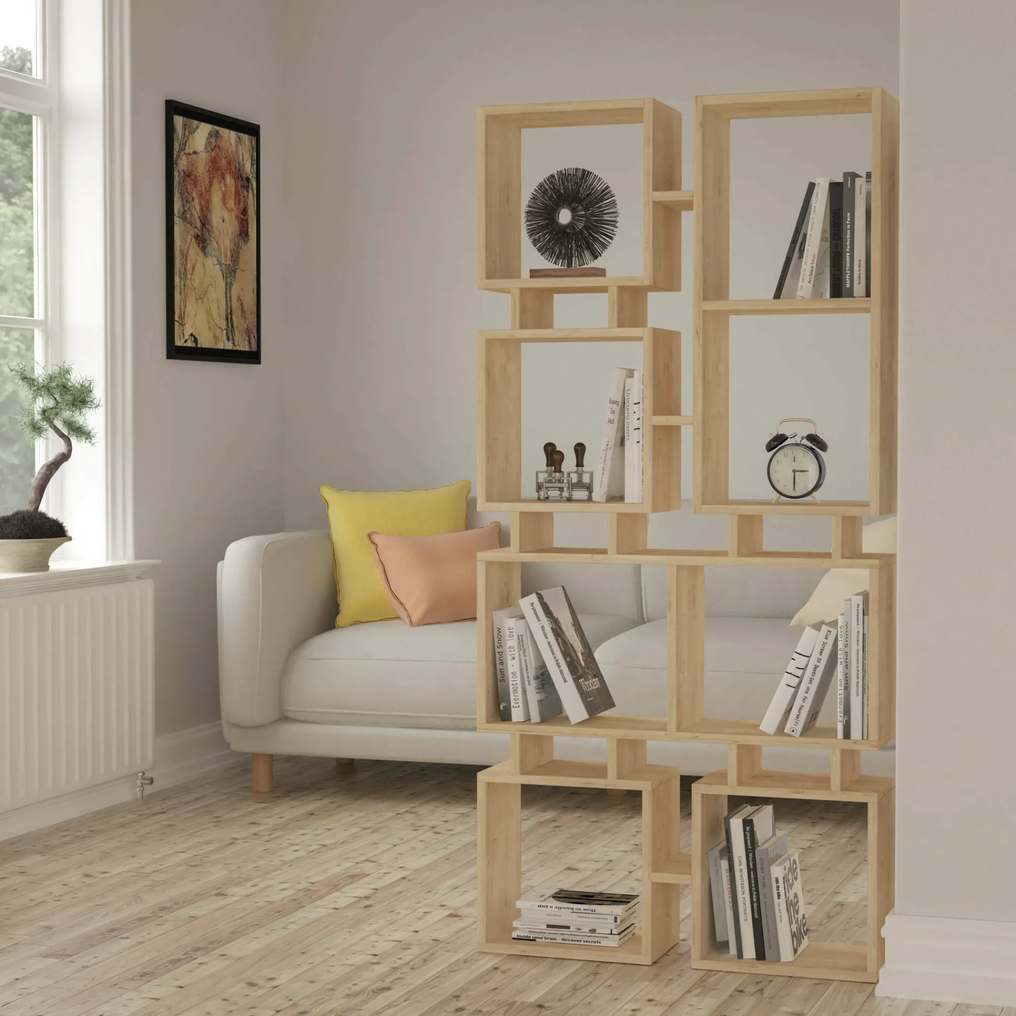 Libreria Erin, 79x24 h167 cm,<Dmora Hot