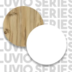 Libreria Gaston, 76x25 h170 cm, Quercia e Bianco<Dmora Flash Sale