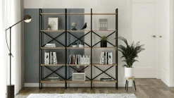 Libreria Gauro, 170x30h175 cm,<Dmora Flash Sale