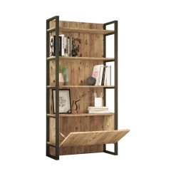 Libreria Georges, 90x34 h180 cm,<Dmora Clearance