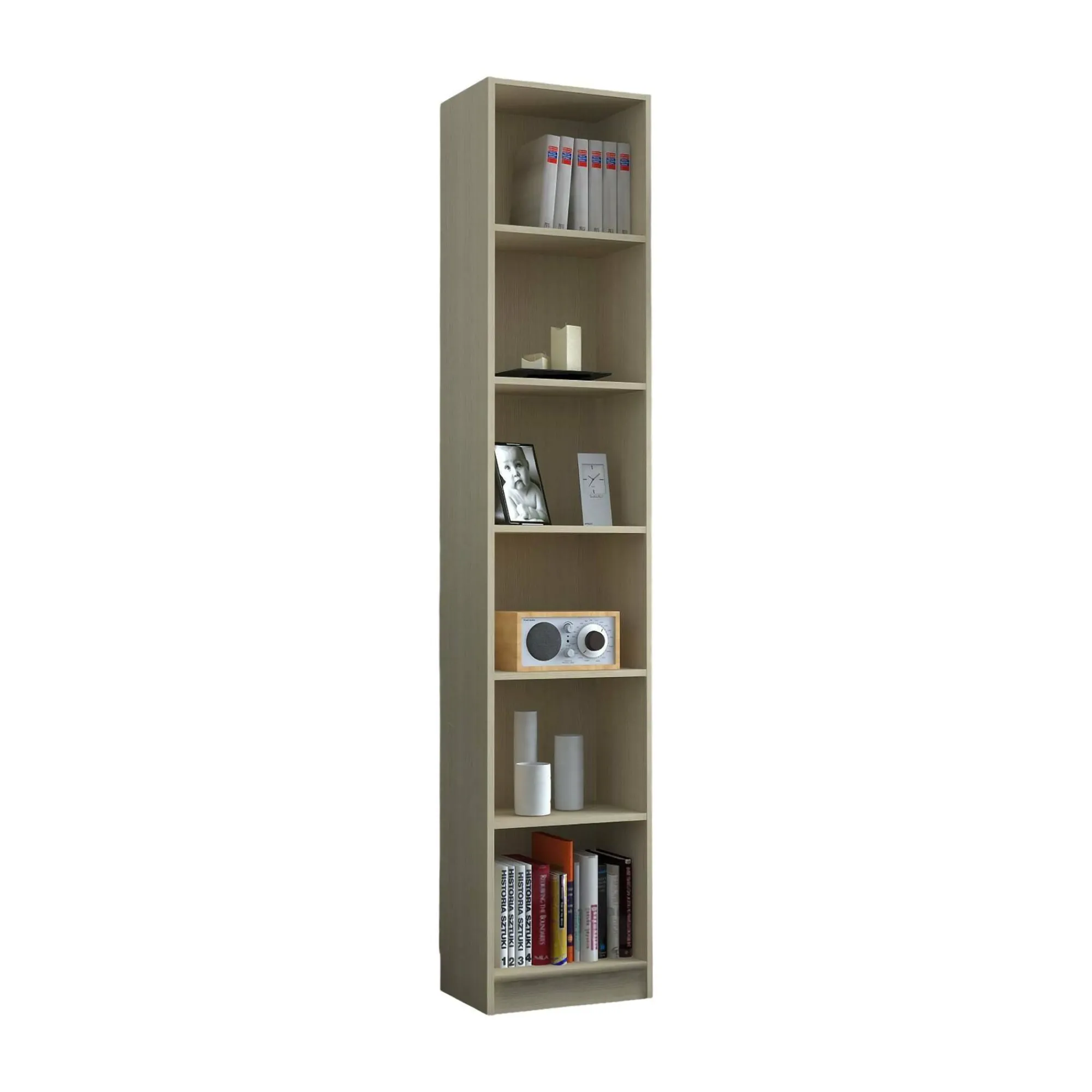 Libreria Ian, 40x28h201 cm,<Dmora Discount