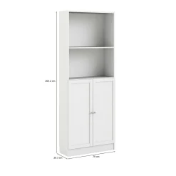 Libreria Michel, 28x79 h203 cm,<Dmora Online