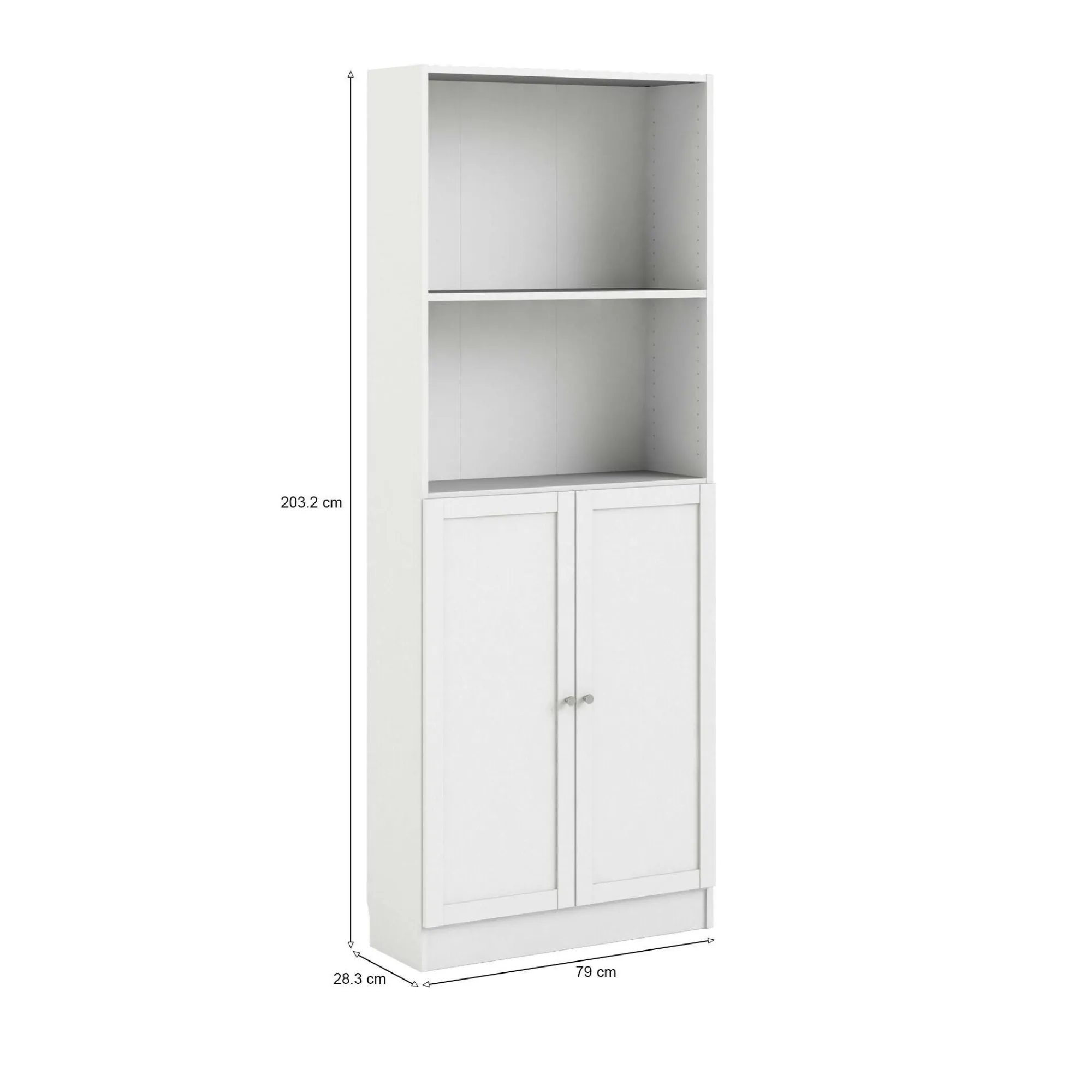 Libreria Michel, 28x79 h203 cm,<Dmora Online