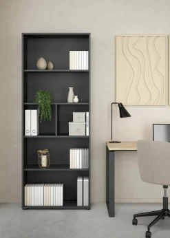Libreria Penh, 34x80 h205 cm,<Dmora Cheap