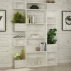 Libreria Sally, 120x20 h171 cm,<Dmora Cheap
