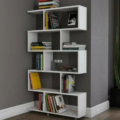 Libreria Severa, 90x20h156 cm,<Dmora Fashion
