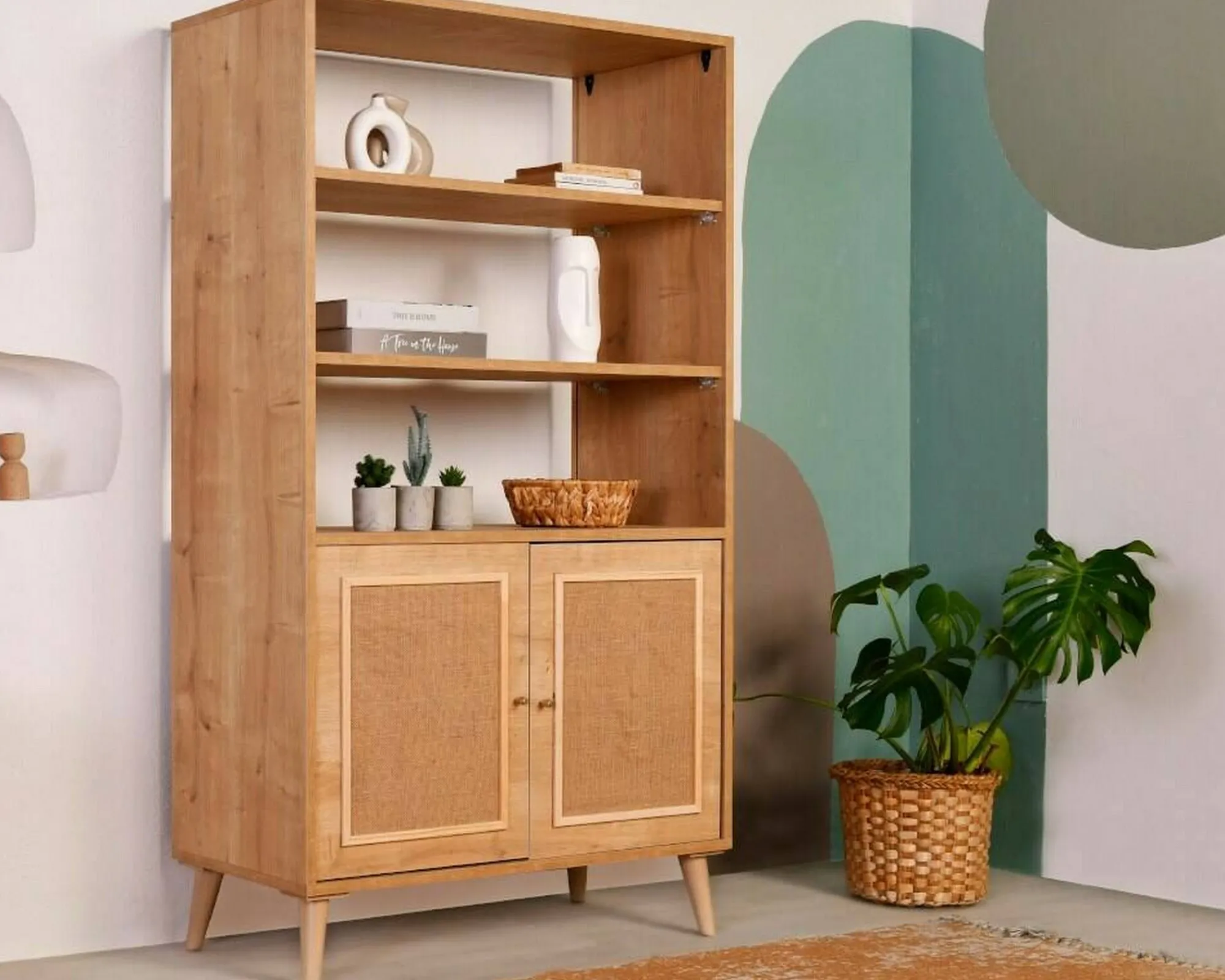 Libreria Suva, 90x40h110 cm,<Dmora Cheap