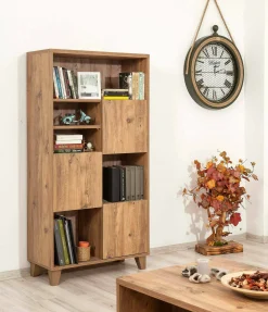 Libreria Yasmin, 80x36 h155 cm,<Dmora Shop