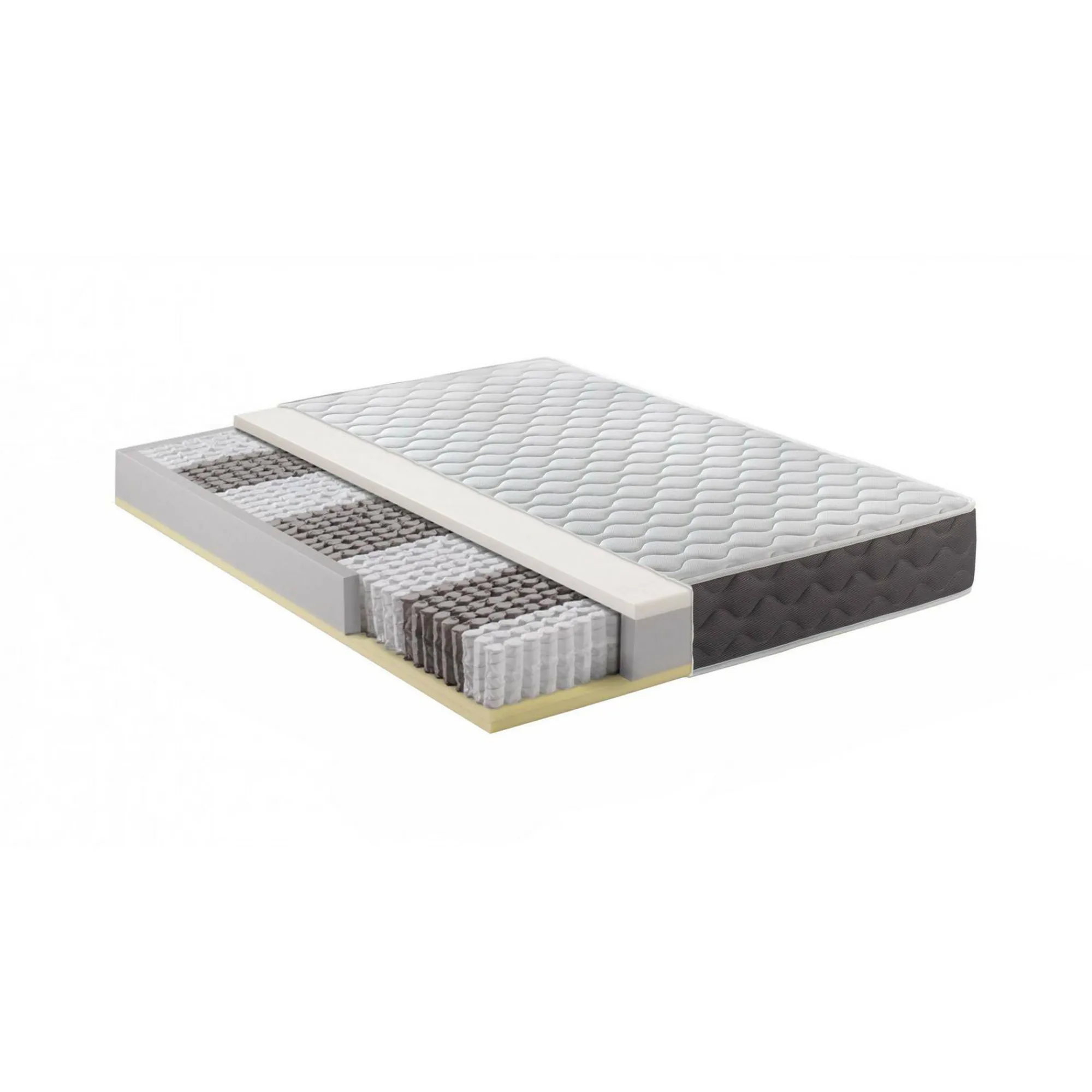 Materasso matrimoniale Alfer, 100% Made in Italy, 160x200xh28 cm<Dmora Cheap
