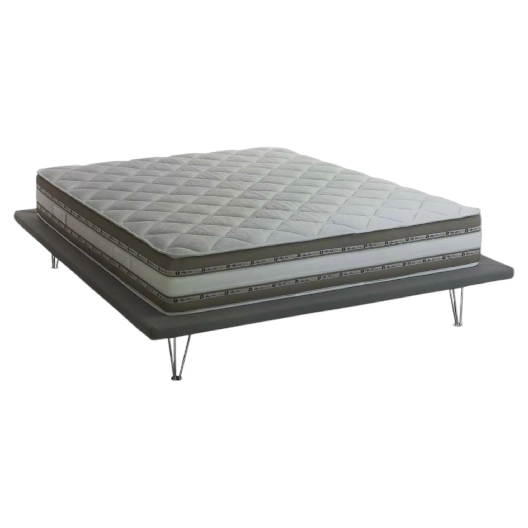 Materasso matrimoniale Amega, Anti acaro e Anallergico, Cm 160x190h27<Dmora Store