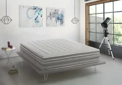 Materasso matrimoniale Anka, Anti acaro e Anallergico, Cm 160x190h37<Dmora Discount