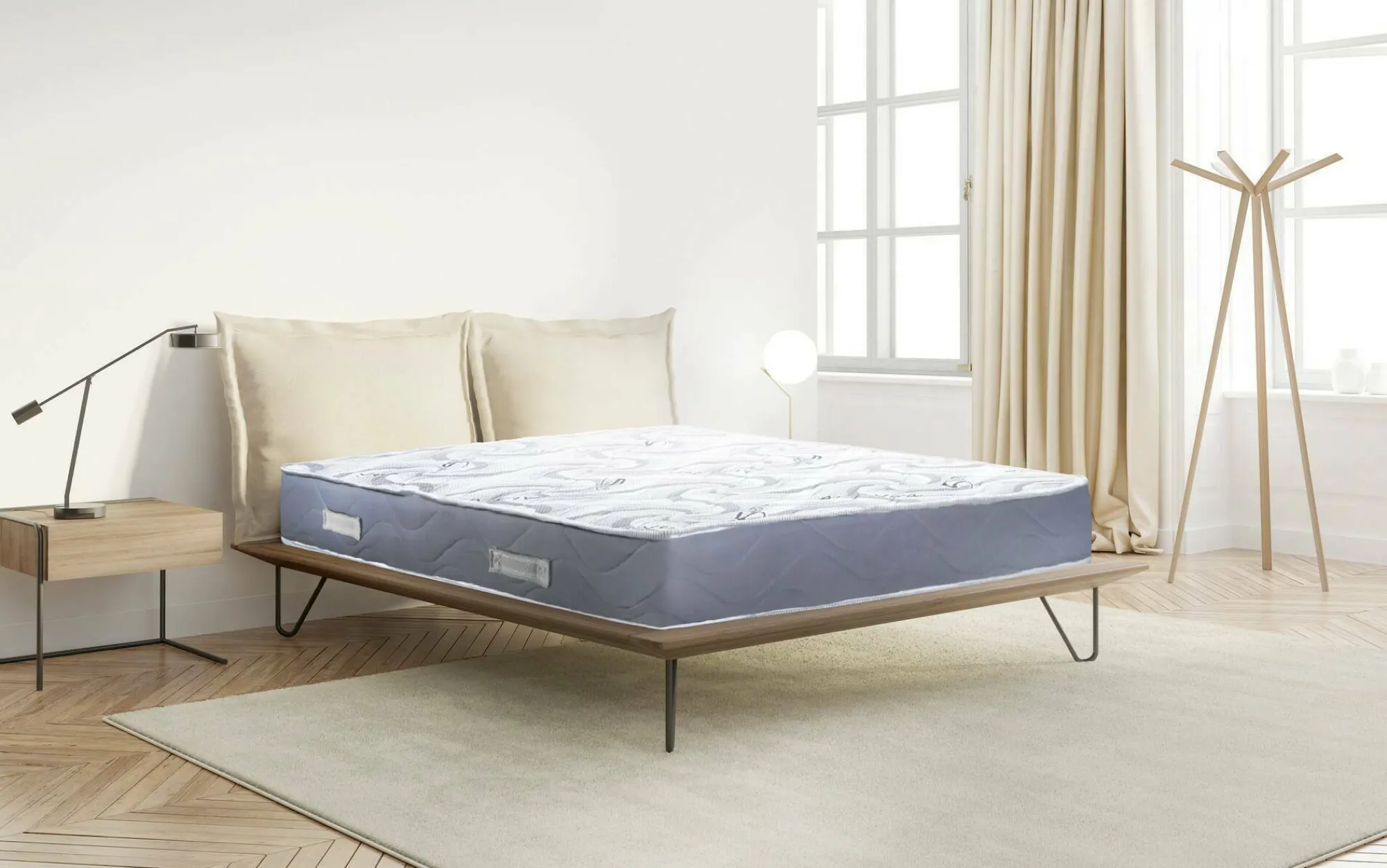 Materasso matrimoniale Arex, 100% Made in Italy, 140x200xh25 cm<Dmora Cheap