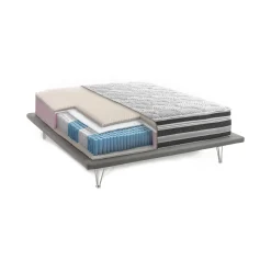Materasso piazza e mezza Dciofan, Anti acaro e Anallergico, Cm 120x190h32<Dmora Fashion