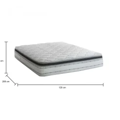 Materasso piazza e mezza Lilia, Anti acaro e Anallergico, Cm 120x200h27<Dmora Sale