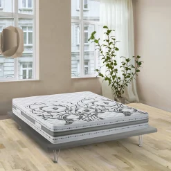 Materasso piazza e mezza Wien, Anti acaro e Anallergico, Cm 120x190h 22<Dmora Discount