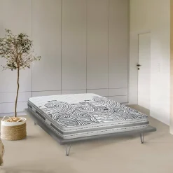 Materasso piazza e mezza Malika, Anti acaro e Anallergico, Cm 120x190h22<Dmora Best Sale